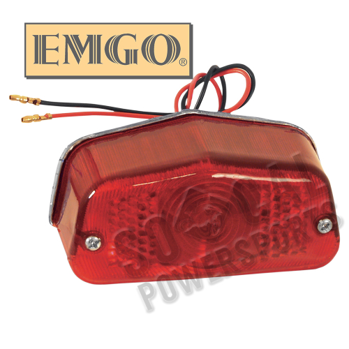 Emgo - Emgo Lucas-Style Taillight - 62-21500