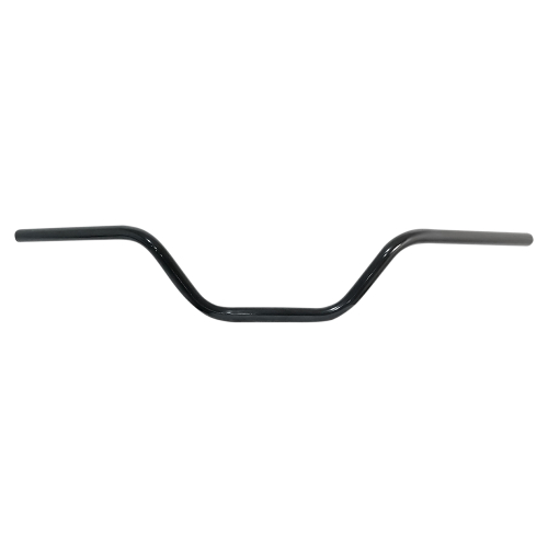 Emgo - Emgo 7/8in. Flat Track High Handlebar - Gloss Black - 23-12592