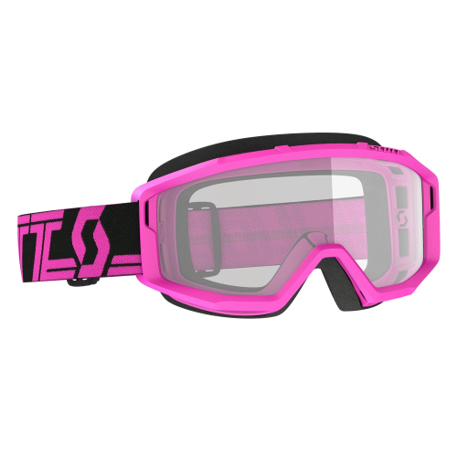 Scott USA - Scott USA Primal Goggles - 278598-1254043 - Pink/Black / Clear Lens - OSFM