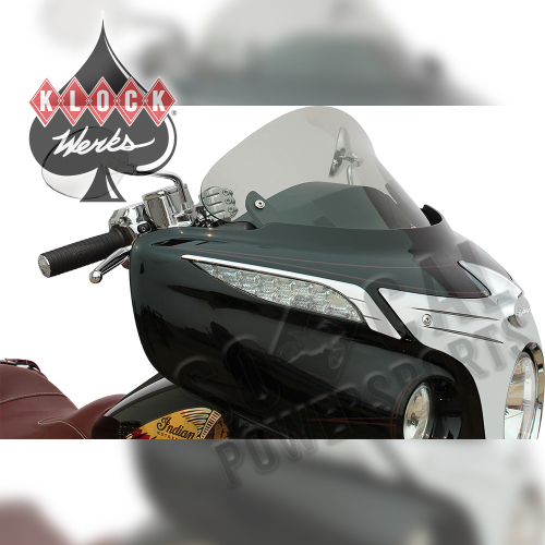 Klock Werks - Klock Werks 10in. Flare Windshield - Tint - KW05-05-0039