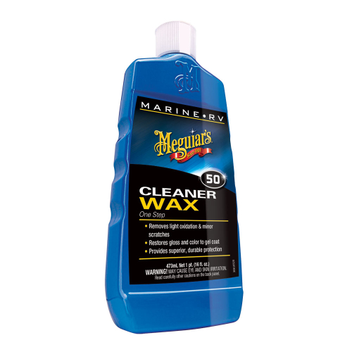 Meguiar's - Meguiar's #50 Boat/RV Cleaner Wax - Liquid 16oz