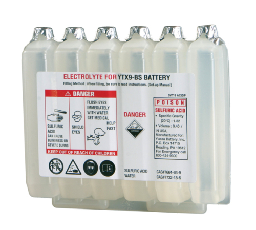 Yuasa - Yuasa Acid for Maintenance-Free Battery - YTX20L-BS - YUAX20MPK