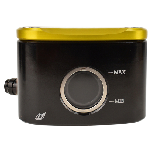 Driven Racing - Driven Racing Halo Fluid Container Front Brake - Left 8MM Outlet - Gold - DBRRLE-02-GD