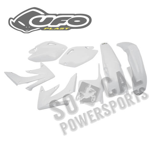 UFO Plastics - UFO Plastics Complete Body Kit - White - HOKIT104-041