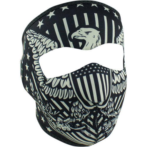 Zan Headgear - Zan Headgear Full Face Mask - WNFM412 - Vintage Eagle - OSFM