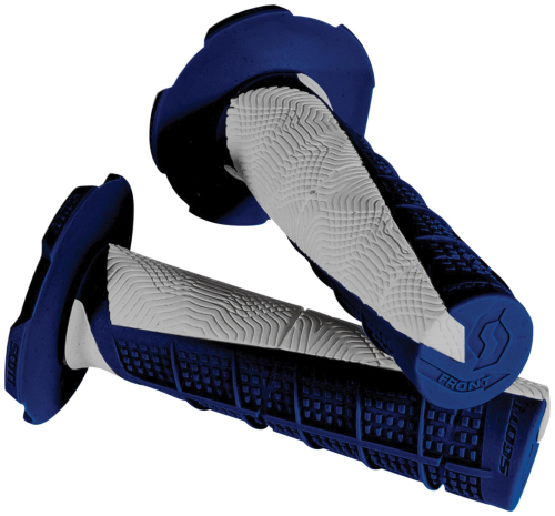 Scott USA - Scott USA Deuce MX Grips - Gray/Blue - 217891-1100