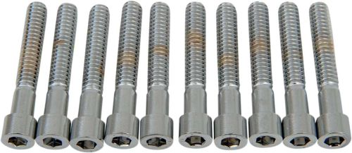 Drag Specialties - Drag Specialties Coarse-Thread Socket-Head Bolts - 1/4in.-20 x 1 1/2in. - MPB183S
