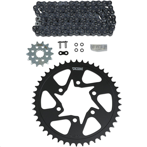 Vortex - Vortex HFRS Hyper Fast 520 Street Conversion Chain and Sprocket Kit - Black - CK6392