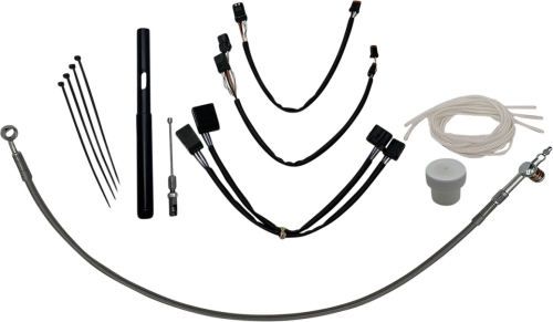 Fat Baggers, Inc. - Fat Baggers, Inc. EZ Install Handlebar Kit - Black - 109514-B