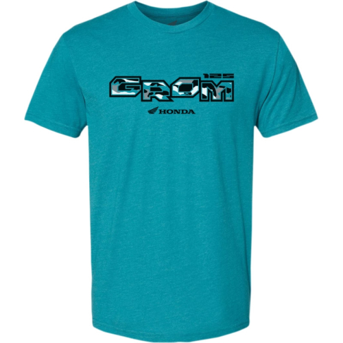 Honda Collection - Honda Collection Honda Grom T-shirt - NP21S-M2468-XL - Teal - X-Large
