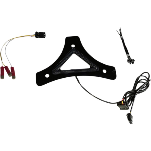 Custom Dynamics - Custom Dynamics Universal Run/Brake Backrest LED Lights - Black - CD-BR-UNV-B