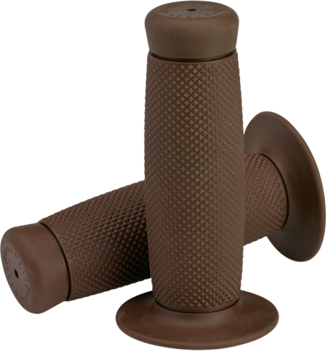 Biltwell Inc. - Biltwell Inc. 7/8in. Renegade TPV Grip - Chocolate - 6704-0478