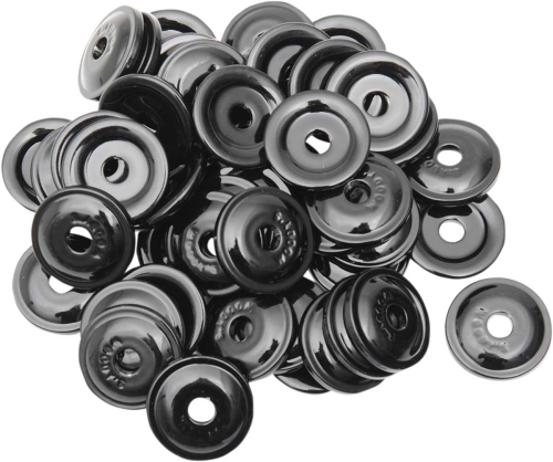 Woodys - Woodys Round Digger Aluminum Support Plates - 5/16in. - Black (48pk.) - AWA-3810