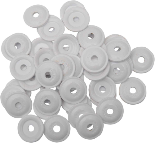 Woodys - Woodys Round Digger Aluminum Support Plates - 5/16in. - White (48pk.) - AWA-3815