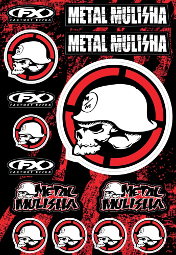 Factory Effex - Factory Effex Metal Mulisha 2 Sticker Kit - 16-68052