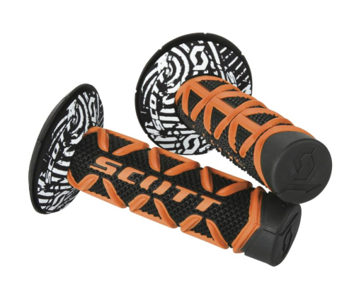 Scott USA - Scott USA Diamond MX Grips - Orange/Black - 219626-1008