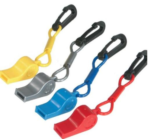 Atlantis - Atlantis Whistle with Clip - Blue - A2702C