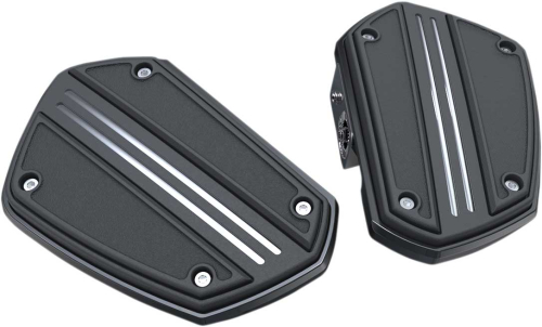 Ciro - Ciro Twin Rail Mini Floorboards without Mounts - Black - 60321