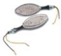 K&S Technologies - K&S Technologies Universal LED Turn Signals - Carbon Fiber - 25-9901D