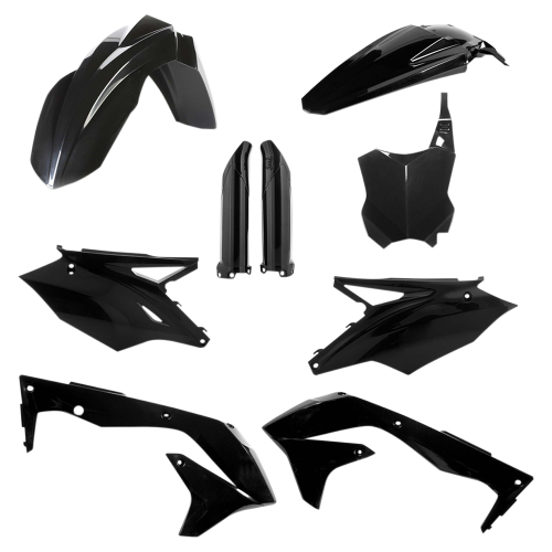 Acerbis - Acerbis Full Plastic Kit - Black - 2685840001