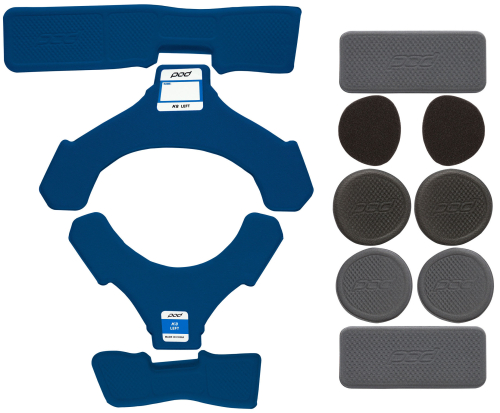 POD - POD K8 Knee Pad Set - Left - Blue - KP480-003-OS