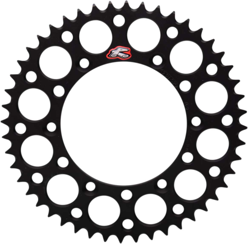 Renthal - Renthal Ultralight Rear Sprocket - Black - 44T - 123U-520-48-BK