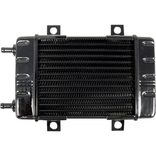 Jagg - Jagg Universal 14-Row Oil Cooler - 8.25 L x 5.25 W x 1.5 D - 4 Mounting Tabs - 3080