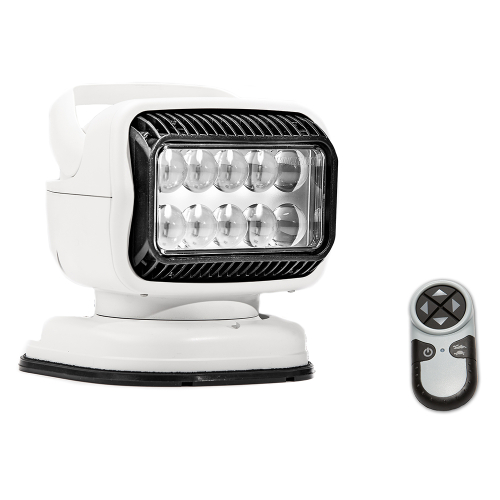 Golight - Golight Radioray GT Series Portable Mount - White LED - Handheld Remote Magnetic Shoe Mount
