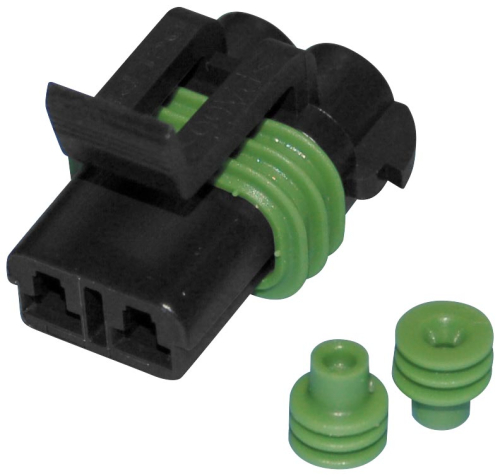 Namz - Namz 2 Wire Delphi Weather-Pack Connector - Female - NDP-38063