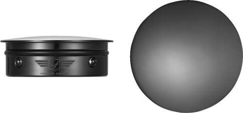Figurati Designs - Figurati Designs Swingarm Pivot Cover - Black Smooth - FD65-BLK