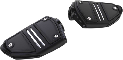 Ciro - Ciro Twin Rail Footrests without Mounts - Black - 61420