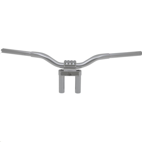 LA Choppers - LA Choppers 1-1/4in. Kage Fighter Straight Heights T-Bar - 6in. Rise - Chrome - LA-7335-06
