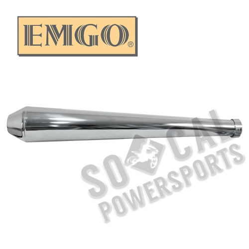 Emgo - Emgo Universal Megaphone Muffler - 80-84034