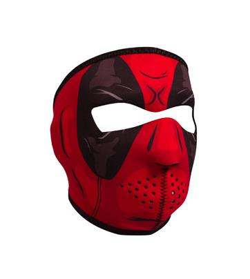 Zan Headgear - Zan Headgear Full Face Mask - WNFM109 - Red Dawn - OSFM