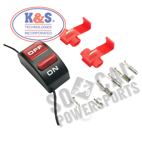 K&S Technologies - K&S Technologies In-Line On-Off Switch - 12-0500
