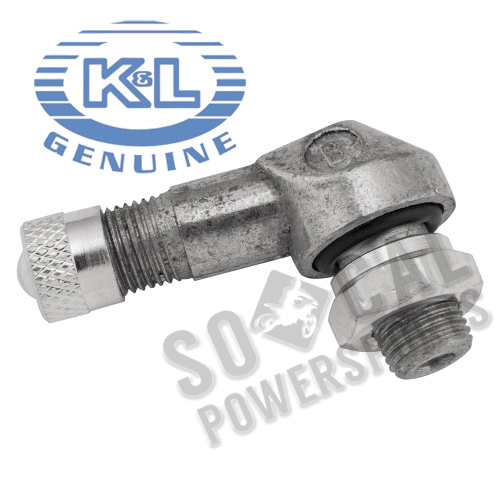 K&L Supply - K&L Supply Valve Stem - 8mm. - 90deg. Angle - Silver - 32-2978