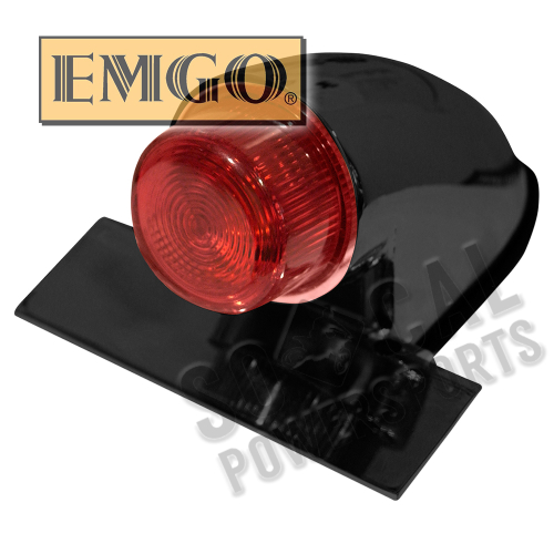 Emgo - Emgo Classic Style Sparto Replica Taillights - Black - 62-30393
