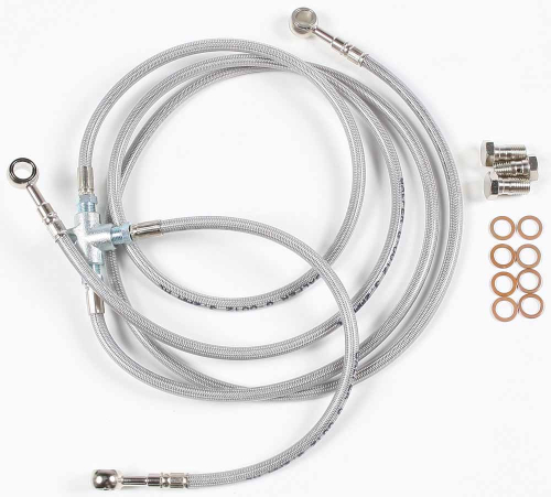 Galfer Brakes - Galfer Brakes 3-Line Brake Line Kit - (+2in.) - FK003D398-3+2