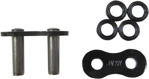 EK Chain - EK Chain Rivet Connecting Link for 520 MVXZ2 Series Chain - Black - 520MVXZ2-MLJ/K