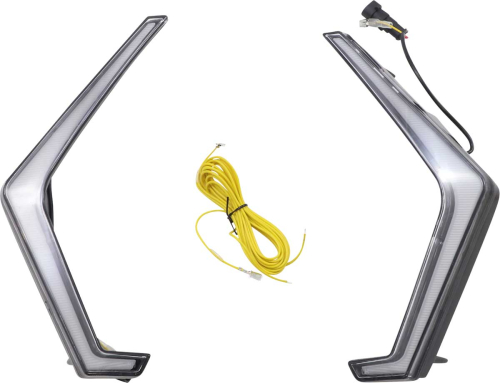 Moose Racing - Moose Racing LED Turn Signal Kit - White - PU-TSL-W-MSE