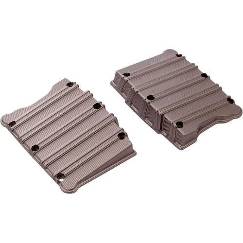 Arlen Ness - Arlen Ness 10-Gauge Rocker Box Top Cover - Titanium Anodized - 18-257