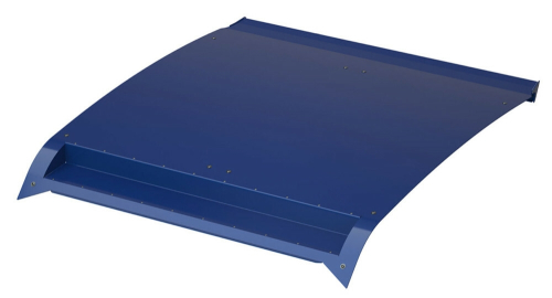 Pro Armor - Pro Armor Pro XP Aluminum Roof with Light Bar Pocket - Polaris Blue - P199R138PB