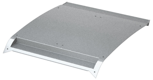 Pro Armor - Pro Armor Pro XP Aluminum Roof with Light Bar Pocket - Sparkle Silver Metallic - P199R138SSM