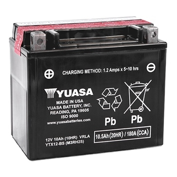 Yuasa - Yuasa Yumicron Battery - YTX12-BS - YUAM3RH2STWN