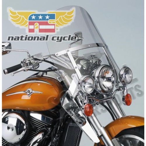 National Cycle - National Cycle Chrome Lower Deflectors - 14.75in. (37.5cm) - N764