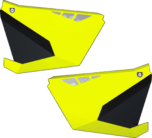 Pro Armor - Pro Armor Suicide Doors without Cut Outs - Lime Squeeze - P199D003LSQ
