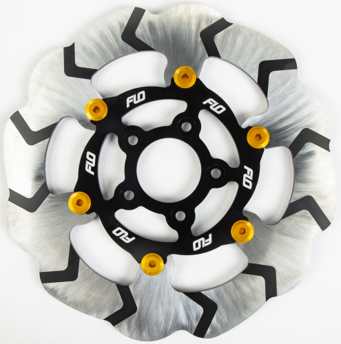 Flo Motorsports - Flo Motorsports Front Floating 11.8in Rotor - Gold - HD-801GLD