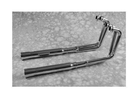 Mac - Mac 4-Into-2 Flare Complete System - Chrome - 002-0610