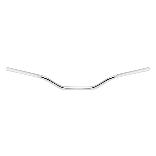 BikeMaster - BikeMaster 7/8in. European Bend Handlebar - Chrome - 110530