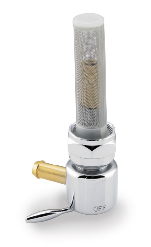 Bikers Choice - Bikers Choice Late Style Petcocks - 90 Outlet Round (Right Spigot) - 489636
